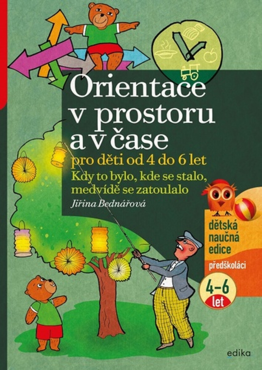 Kniha Orientace v prostoru a čase pro děti od 4 do 6 let