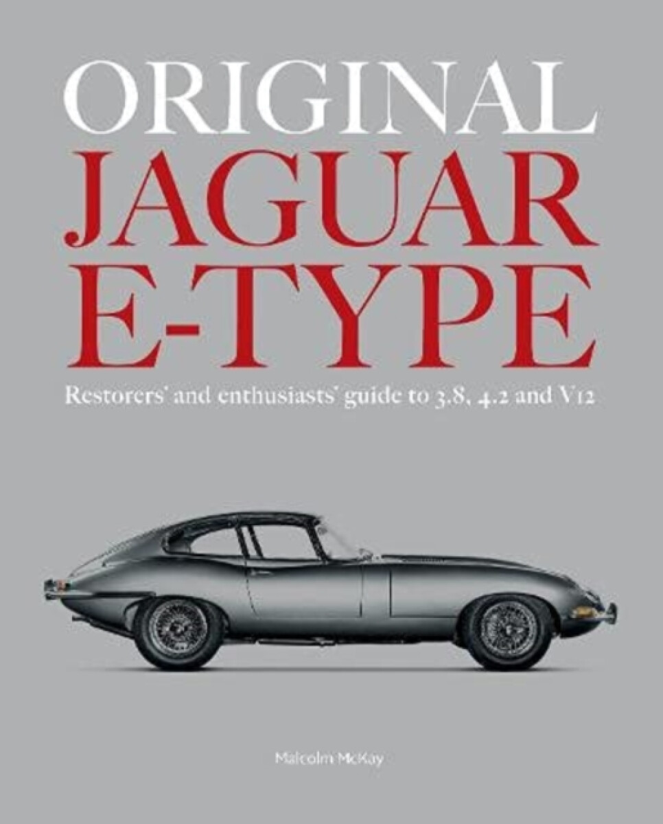 Kniha ORIGINAL JAGUAR E-TYPE