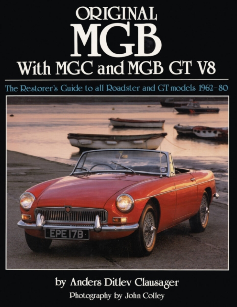 Kniha Original MGB with MGC and MGB GT V8