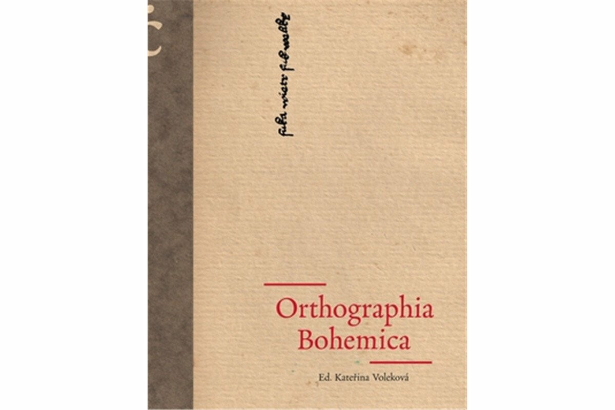 Kniha Orthographia Bohemica