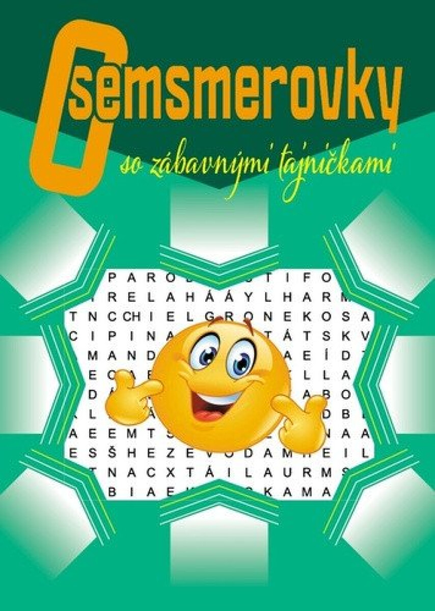 Kniha Osemsmerovky so zábavnými tajničkami