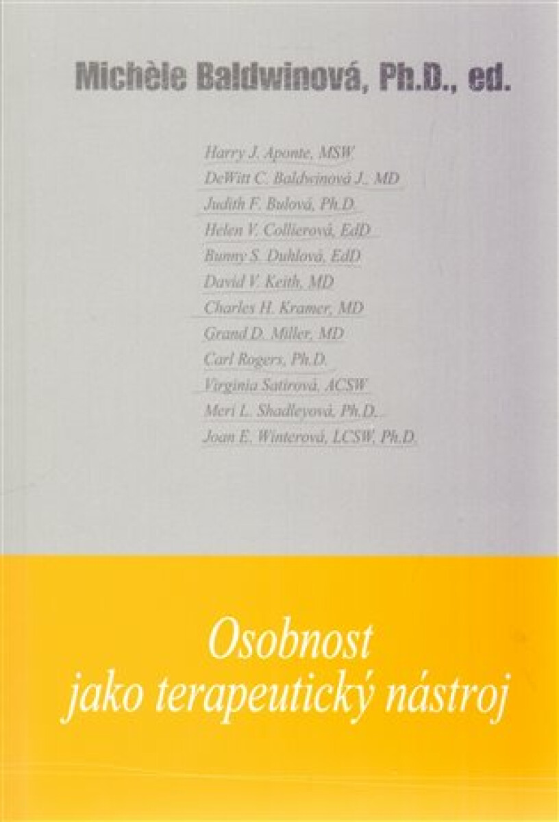 Kniha Osobnost jako terapeutický nástroj