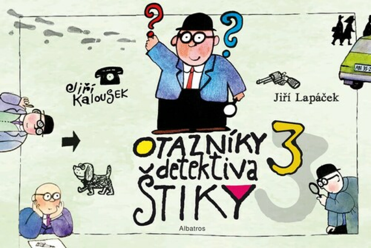 Kniha Otazníky detektiva Štiky 3