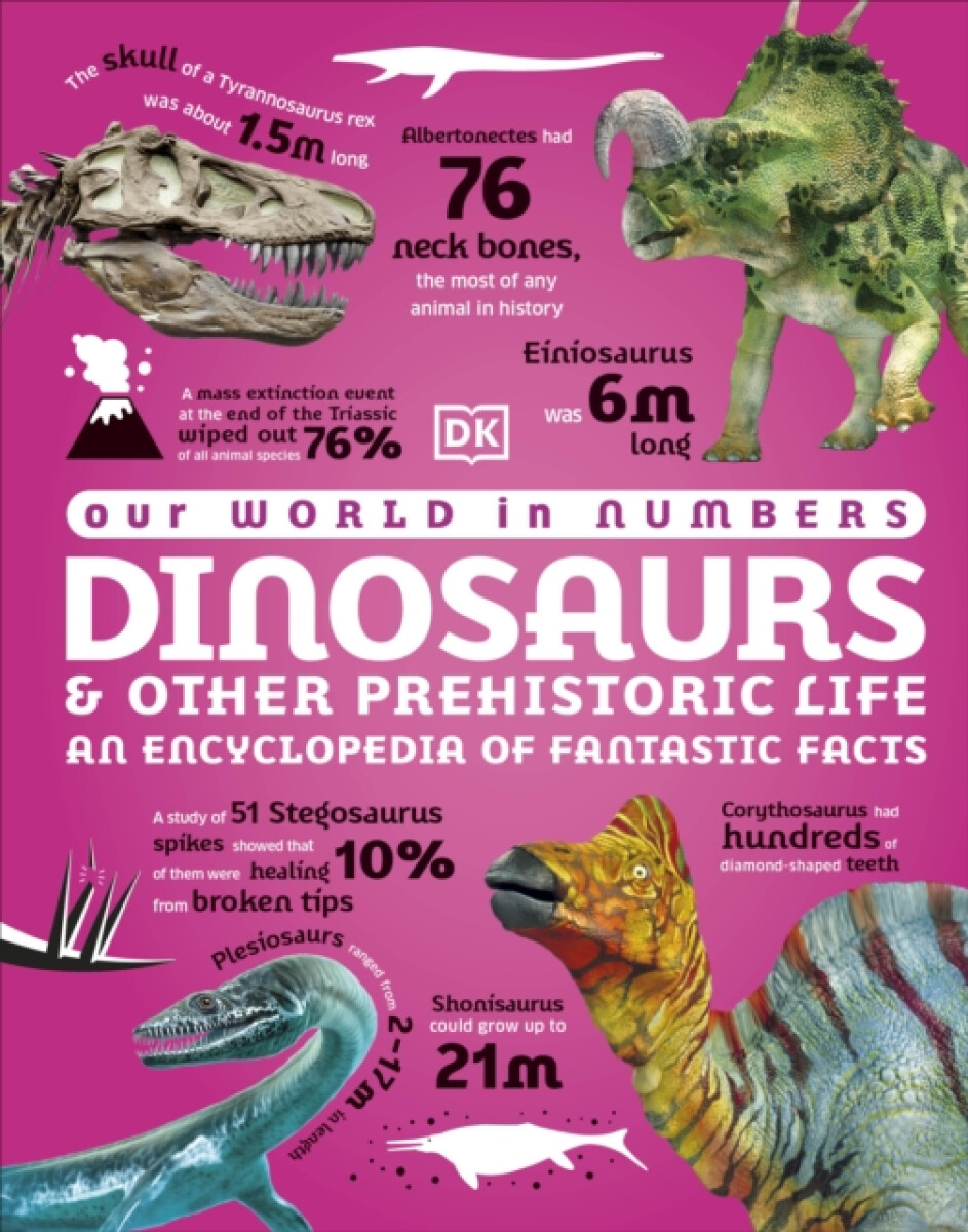 Kniha Our World in Numbers Dinosaurs and Other Prehistoric Life