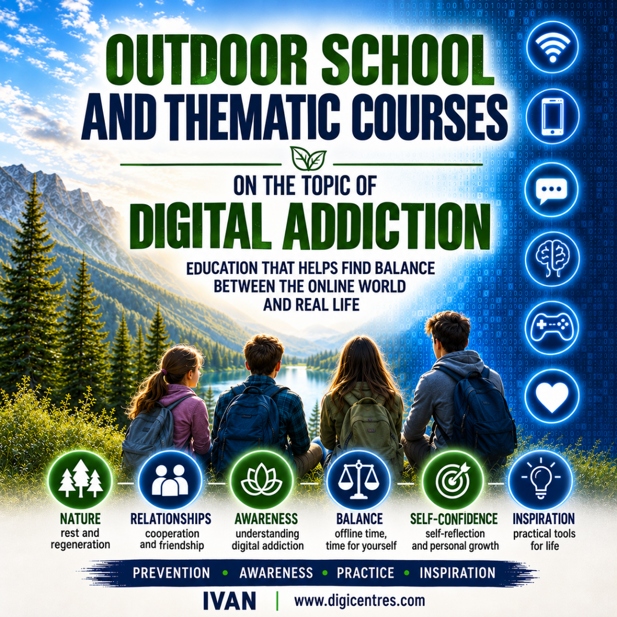 Outdoor school and thematic courses - Ivan