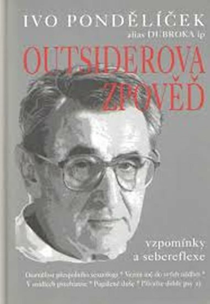Kniha Outsiderova zpověď