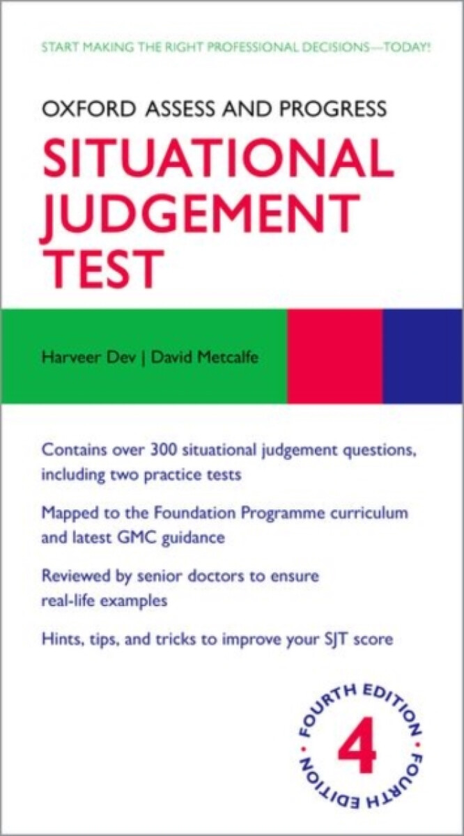Kniha Oxford Assess and Progress: Situational Judgement Test