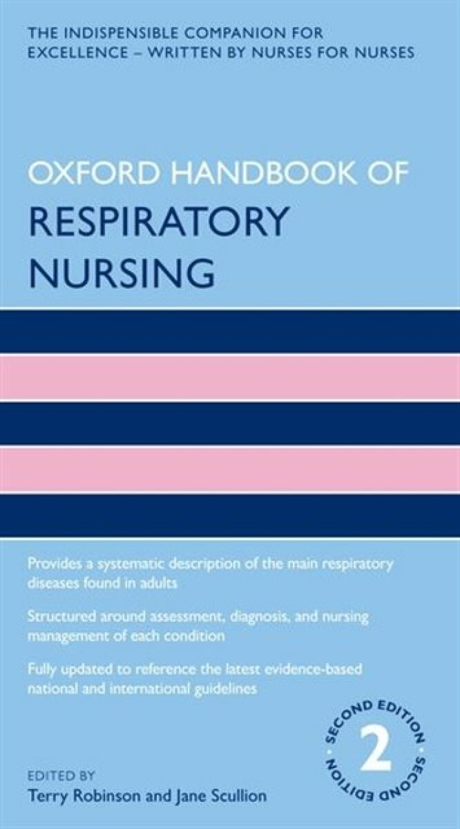 Kniha Oxford Handbook of Respiratory Nursing