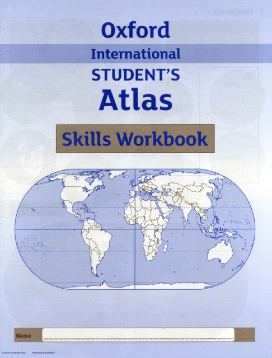 Kniha Oxford International Student's Atlas Skills Workbook