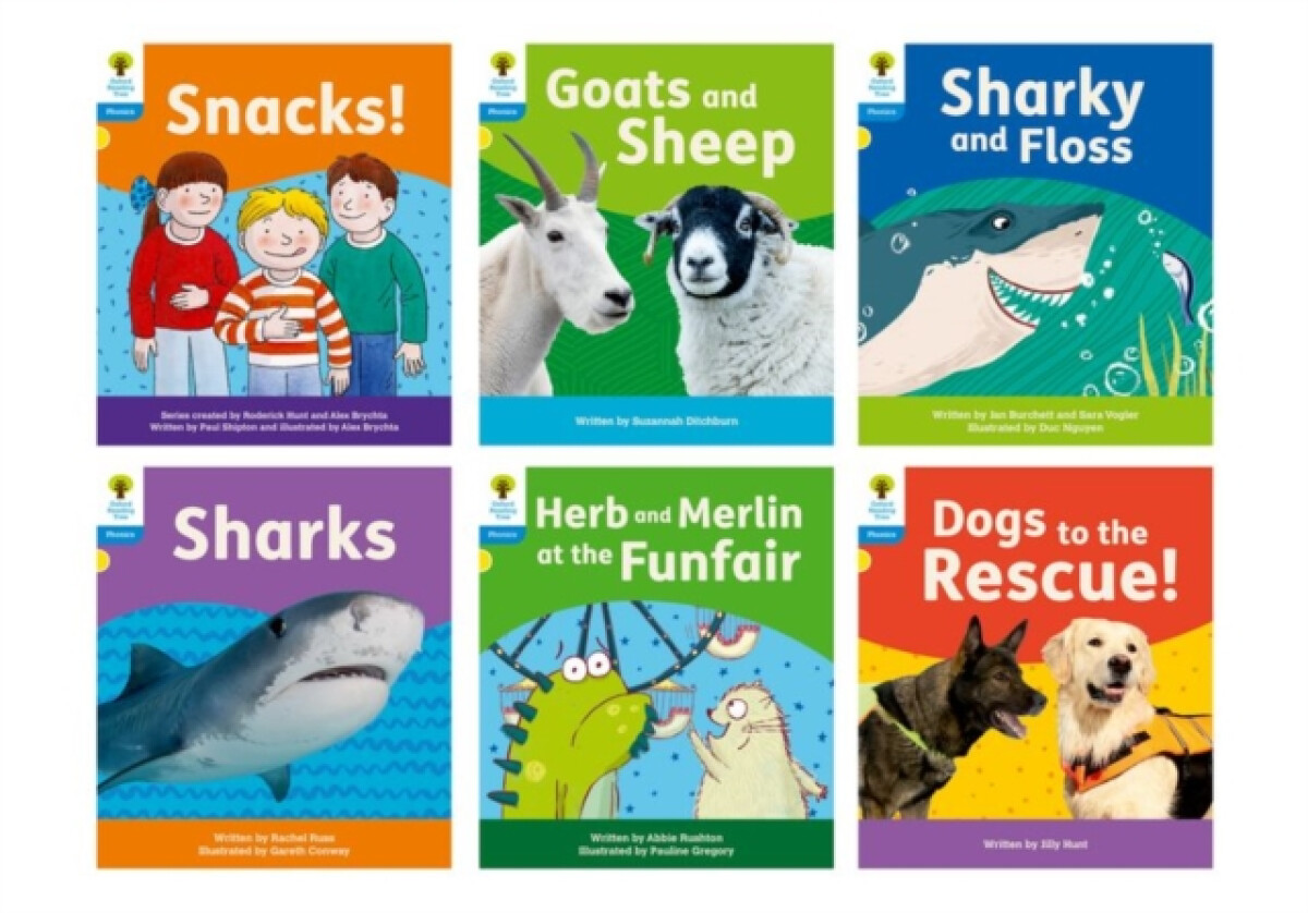 Kniha Oxford Reading Tree: Floppy's Phonics Decoding Practice: Oxford Level 3: Mixed Pack of 6