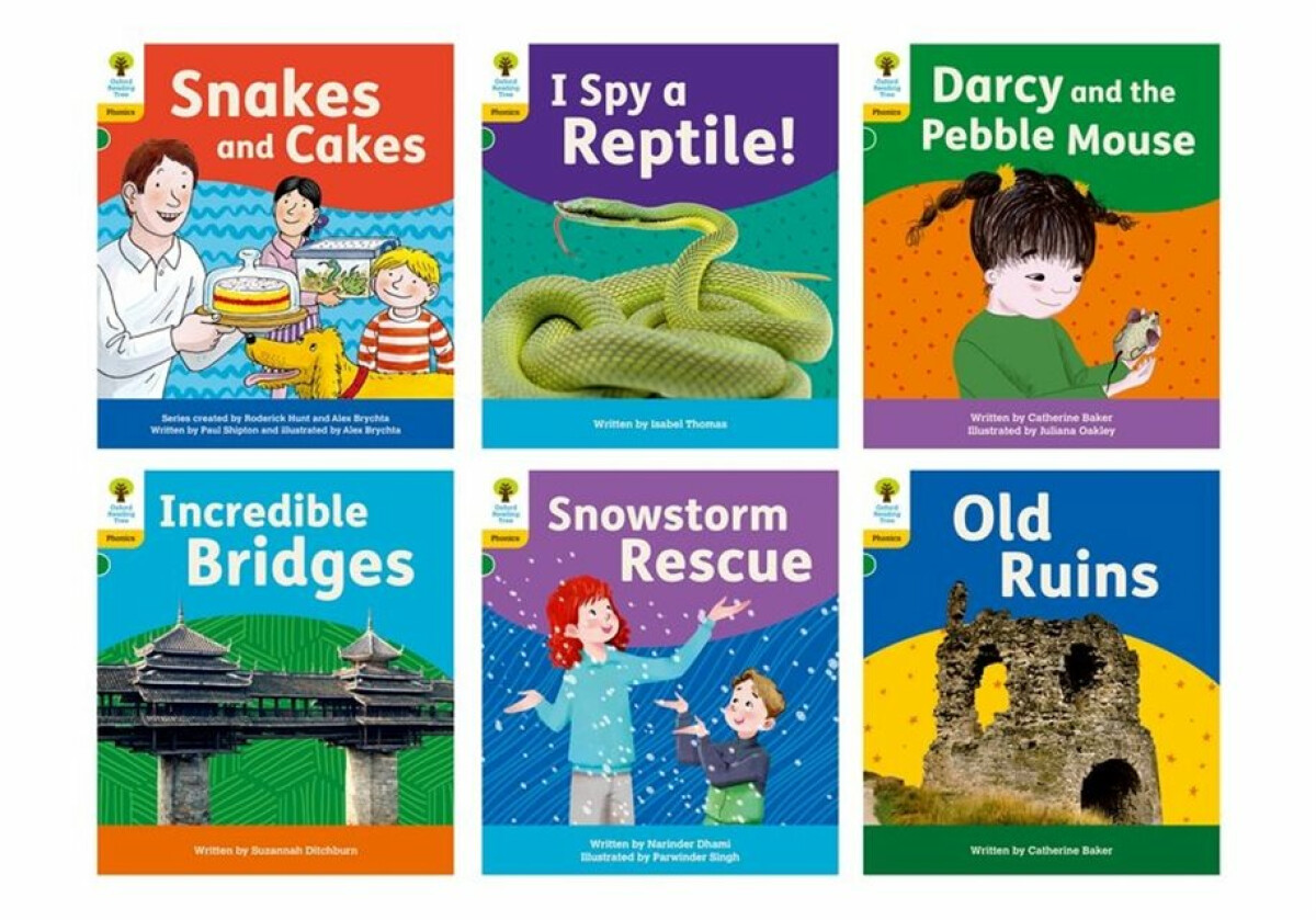 Kniha Oxford Reading Tree: Floppy's Phonics Decoding Practice: Oxford Level 5: Mixed Pack of 6
