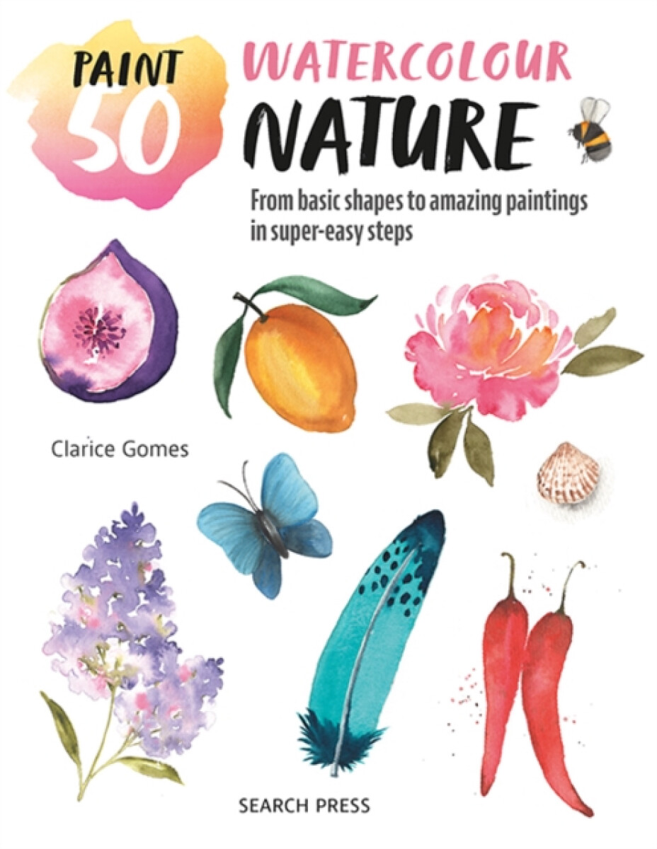Kniha Paint 50: Watercolour Nature
