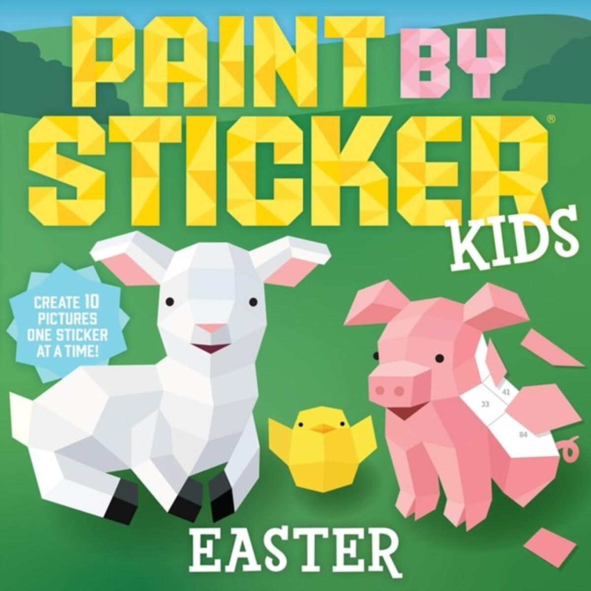 Kniha Paint by Sticker Kids: Easter