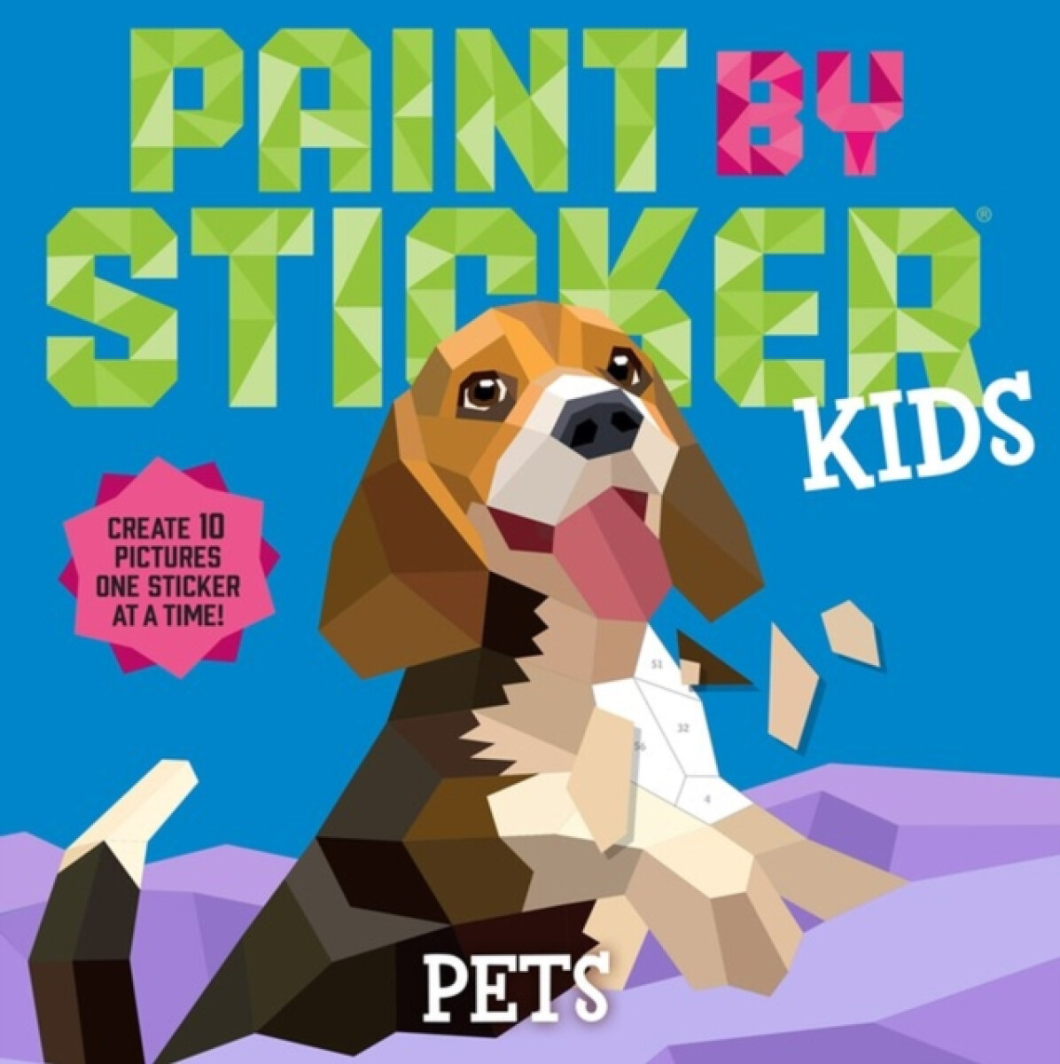 Kniha Paint by Sticker Kids: Pets