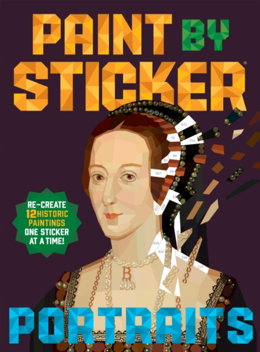 Kniha Paint by Sticker (Official): Portraits