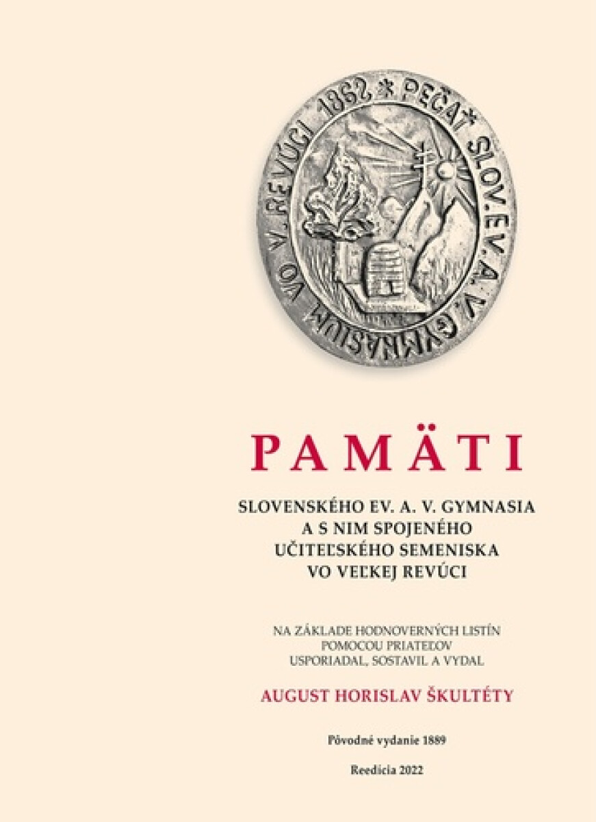 Kniha Pamäti slovenského evanjelického A.V. gymnasia vo Veľkej Revúci