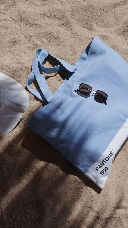 PANTONE Plážová taška - Light Blue 550 (obrázek 8)