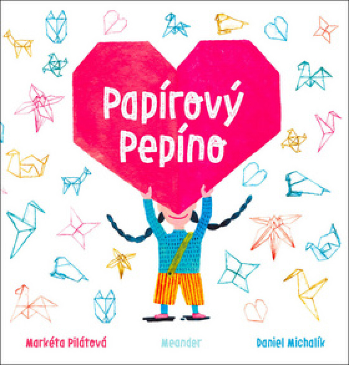 Kniha Papírový Pepíno
