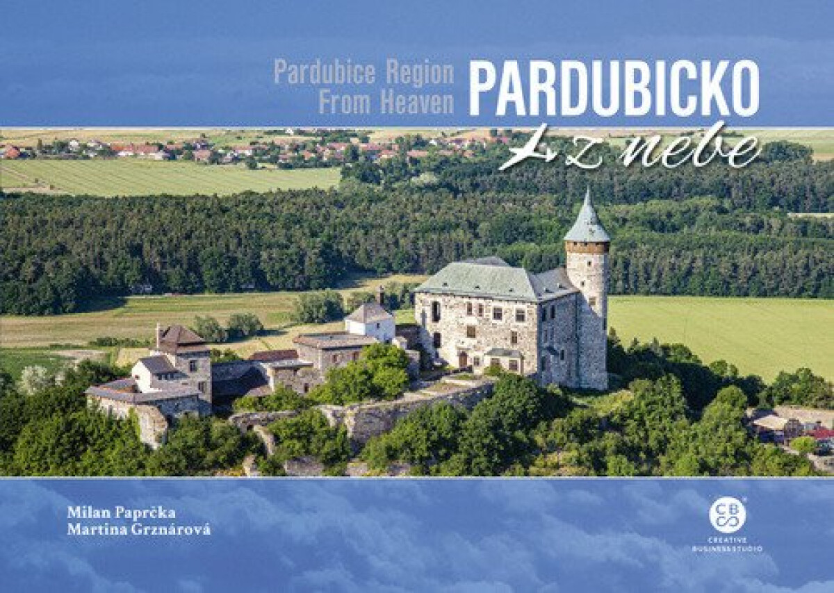 Kniha Pardubicko z nebe