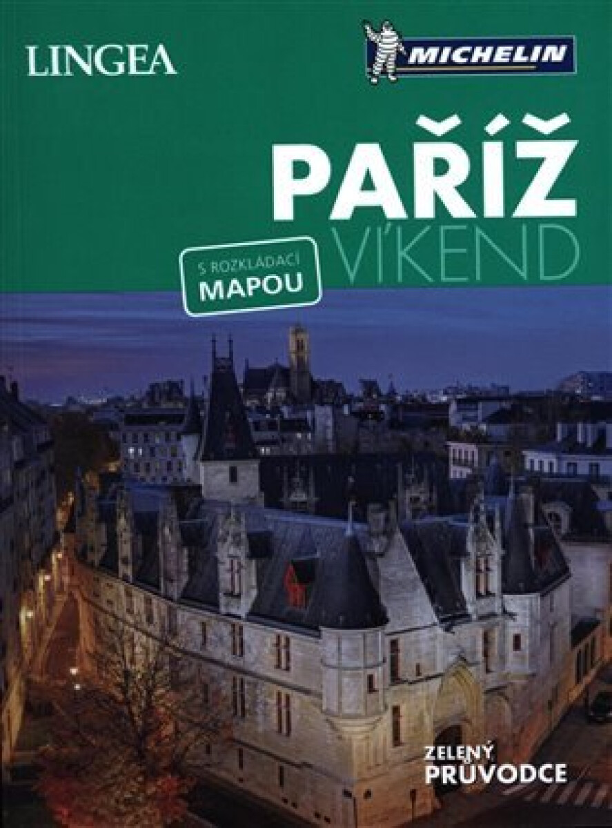 Kniha Paříž - Víkend. s rozkládací mapou