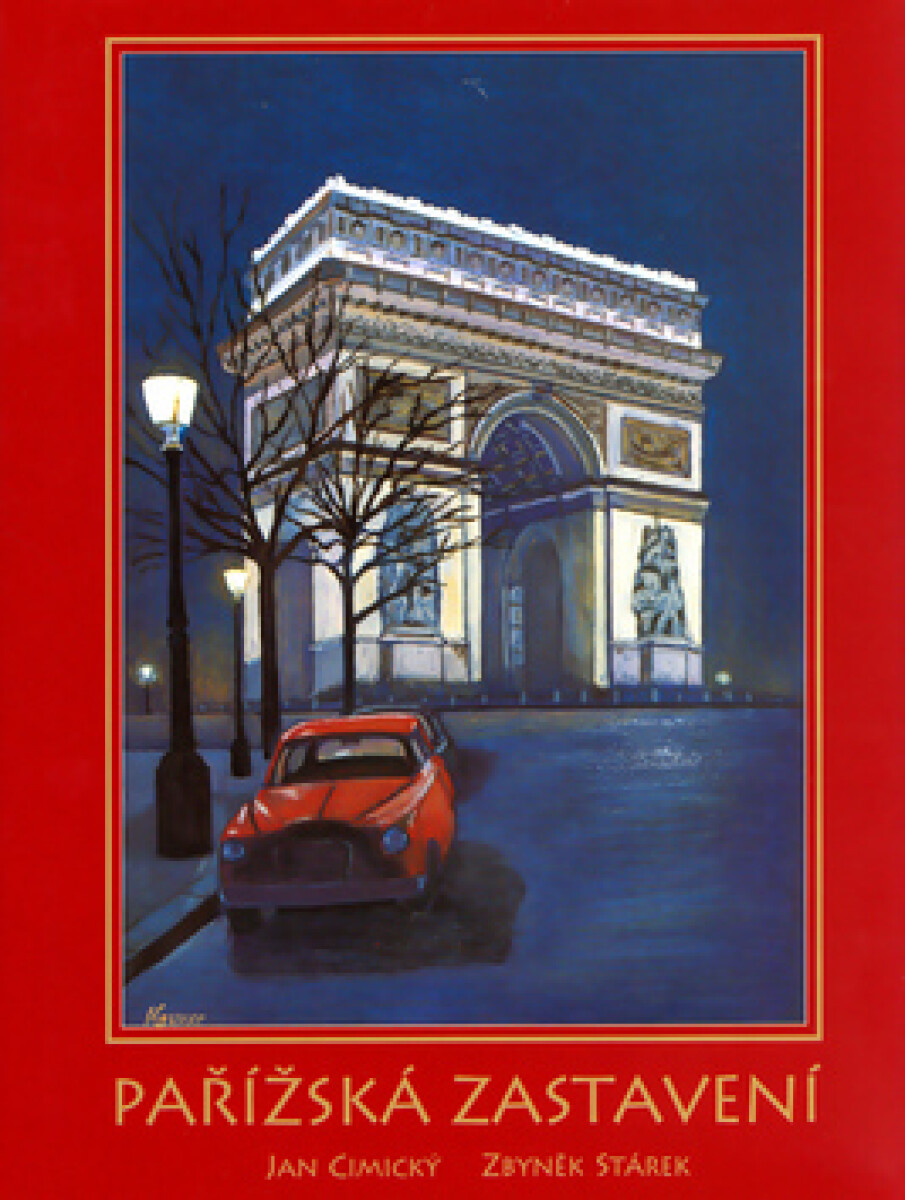 Kniha Pařížská zastavení