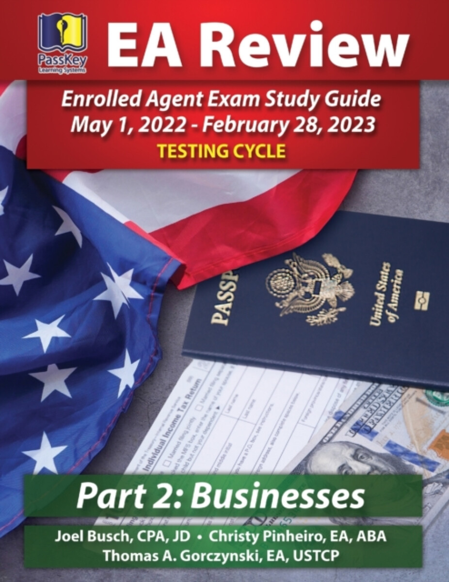 Kniha PassKey Learning Systems EA Review Part 2 Businesses Enrolled Agent Study Guide
