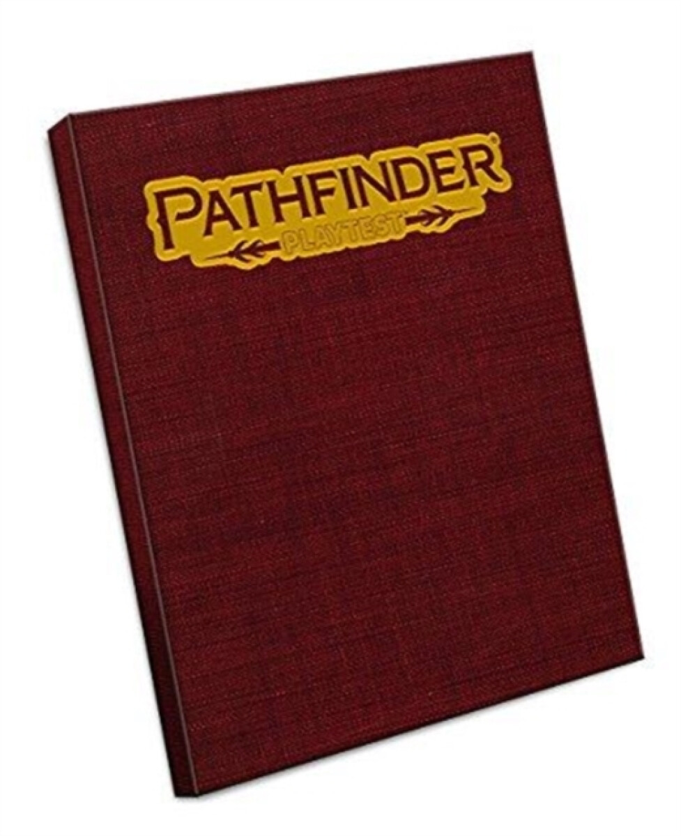 Kniha Pathfinder Playtest Rulebook Deluxe Hardcover