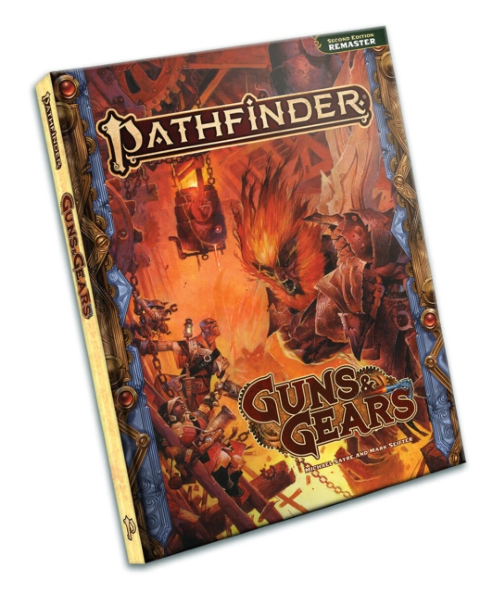 Kniha Pathfinder RPG Guns a Gears (Remastered) (P2)