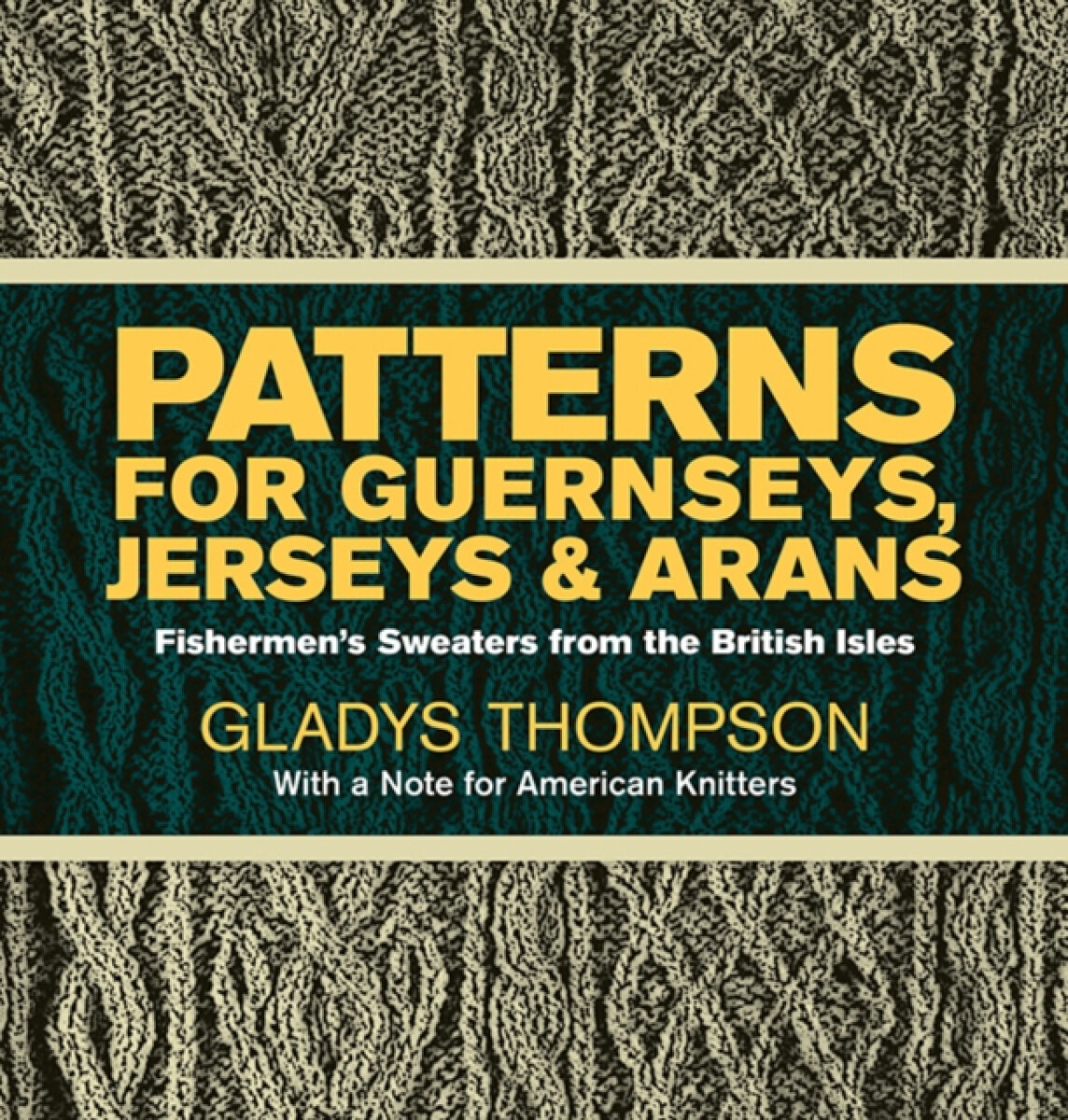 Kniha Patterns for Guernseys, Jerseys a Arans