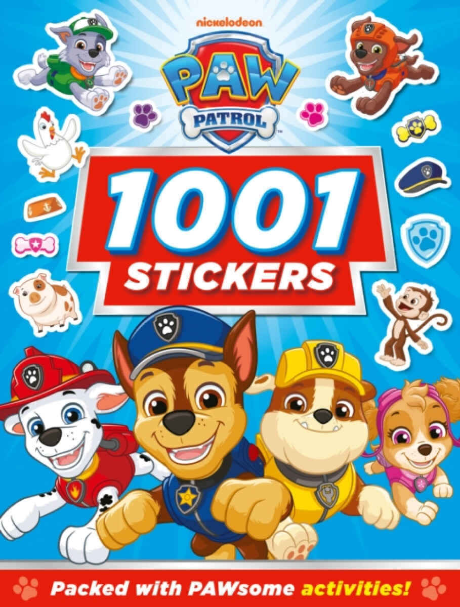 Kniha PAW Patrol 1001 Stickers