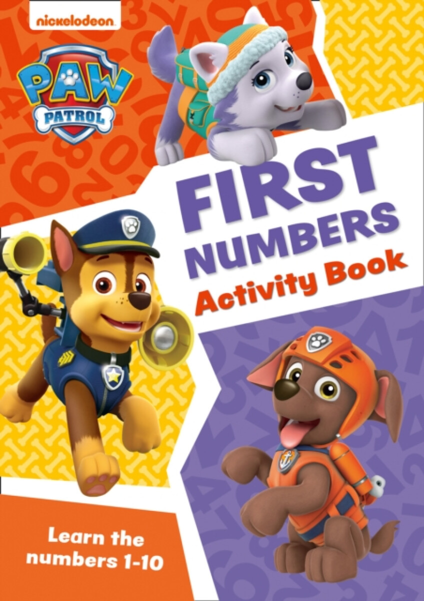 Kniha PAW Patrol First Numbers Activity Book