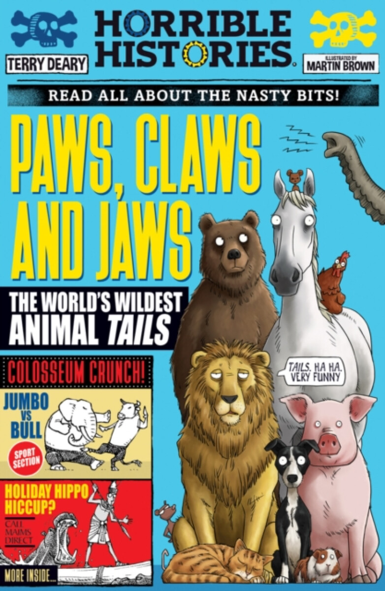 Kniha Paws, Claws and Jaws: The World's Wildest Animal Tails