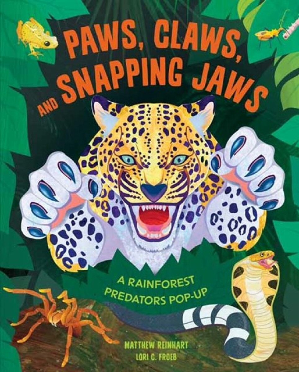 Kniha Paws, Claws, and Snapping Jaws Pop-Up Book (Reinhart Pop-Up Studio)