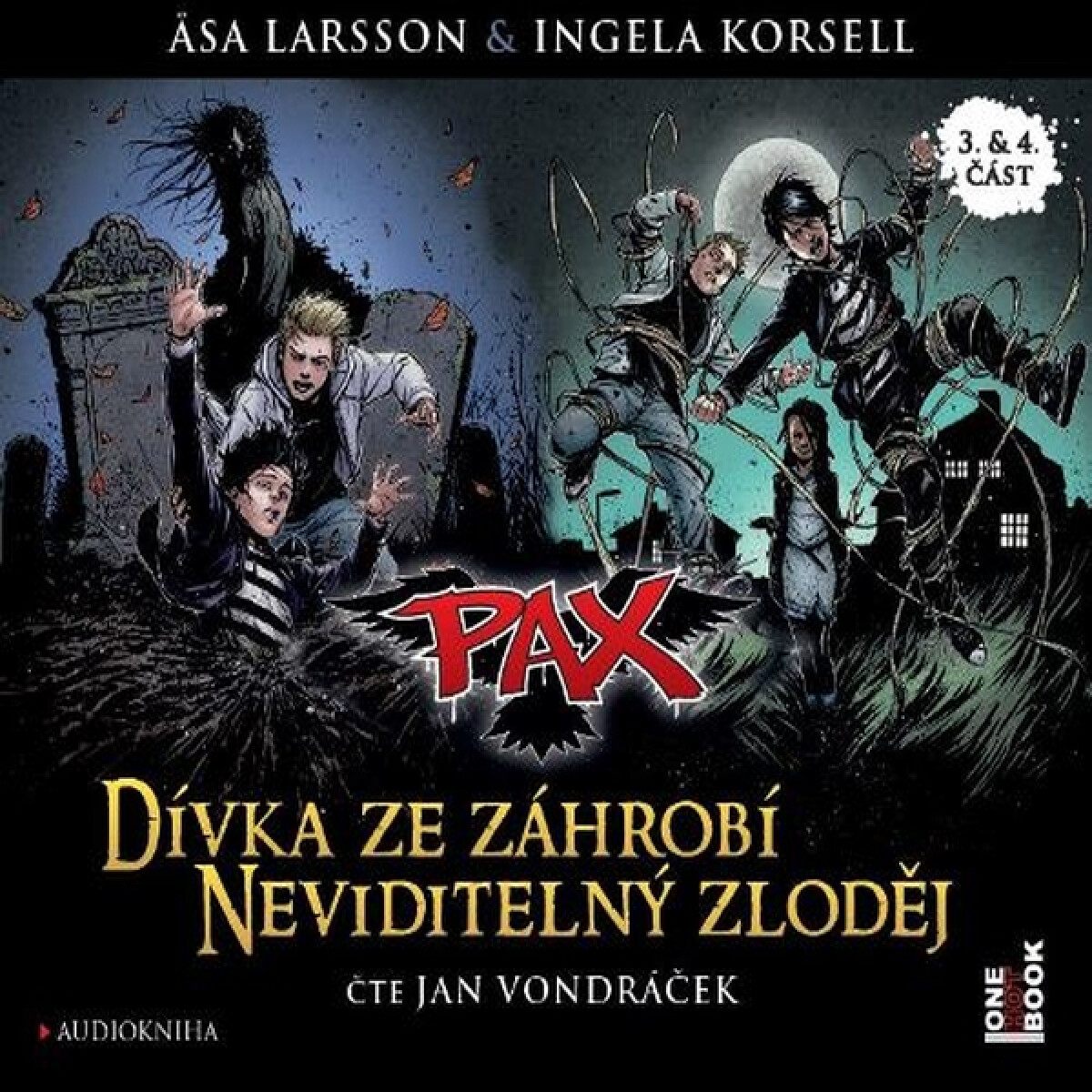 Levně PAX 3/4: Dívka ze záhrobí & Neviditelný zloděj - Äsa Larssonová - audiokniha