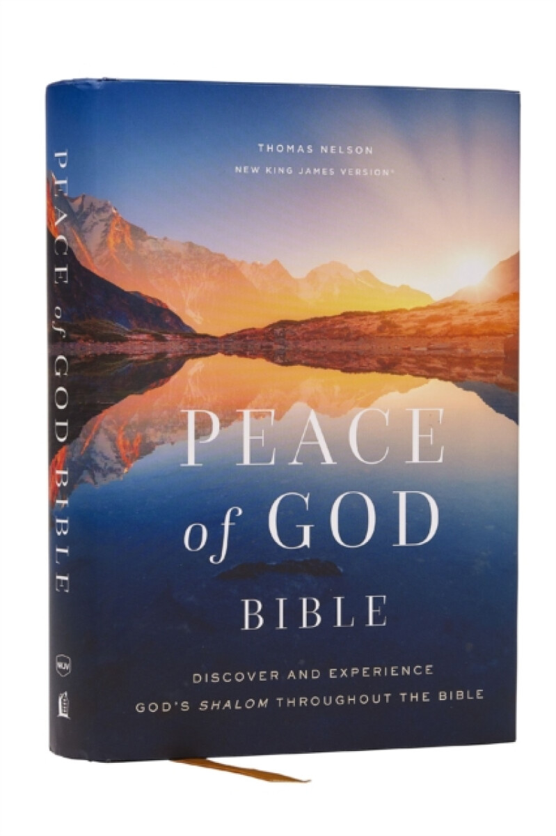 Kniha Peace of God Bible: Discover and Experience God's Shalom Throughout the Bible (NKJV, Hardcover, Red Letter, Comfort Print)