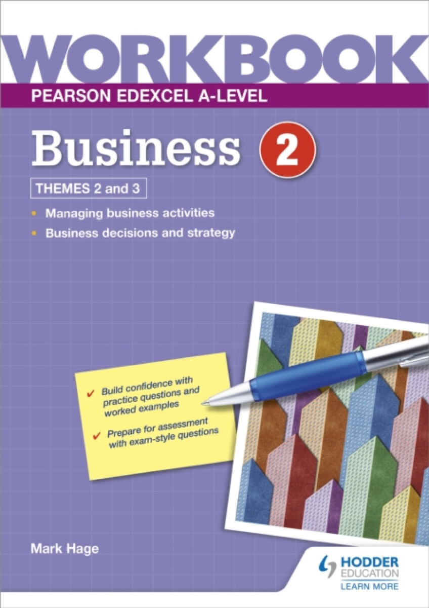Kniha Pearson Edexcel A-Level Business Workbook 2