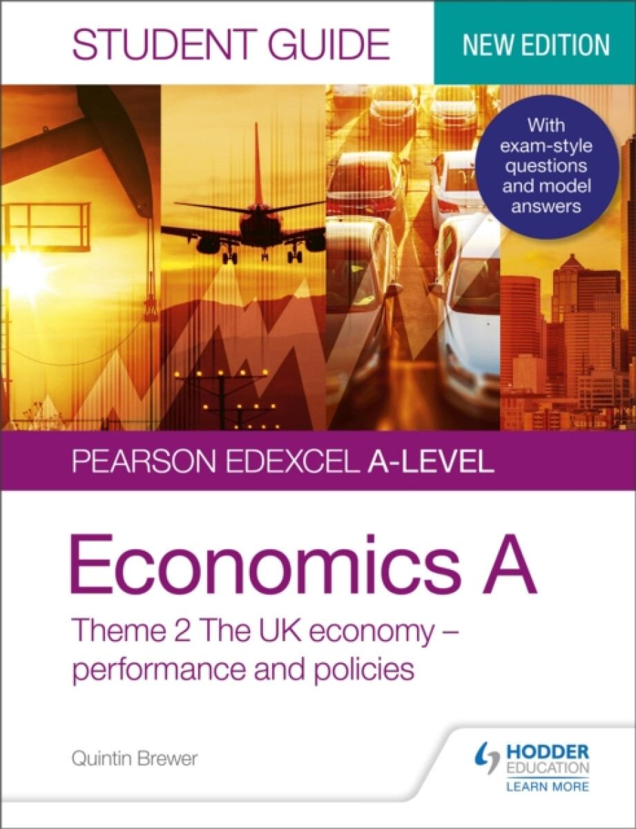 Kniha Pearson Edexcel A-level Economics A Student Guide: Theme 2 The UK economy – performance and policies