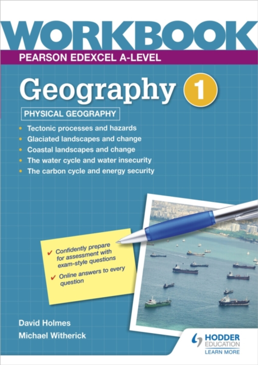 Kniha Pearson Edexcel A-level Geography Workbook 1: Physical Geography