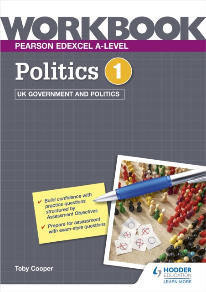 Kniha Pearson Edexcel A-level Politics Workbook 1: UK Government and Politics