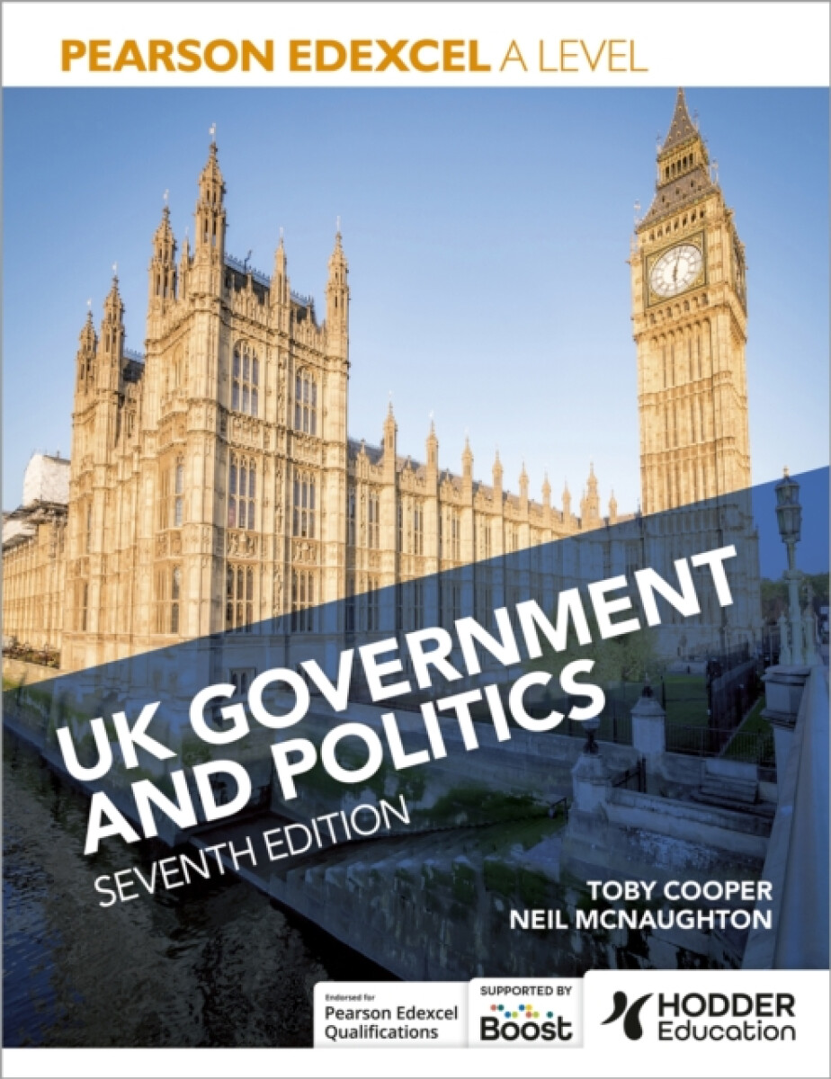 Kniha Pearson Edexcel A Level UK Government and Politics Seventh Edition