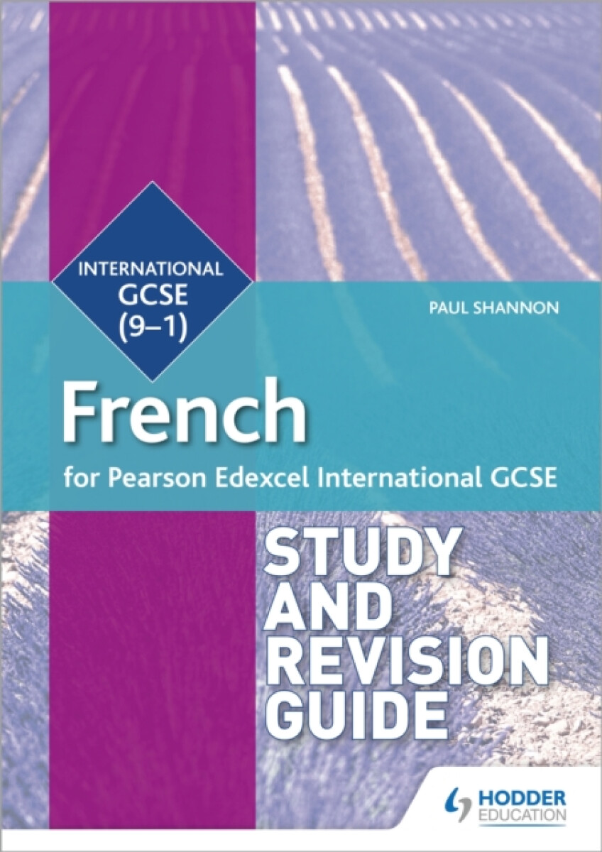 Kniha Pearson Edexcel International GCSE French Study and Revision Guide