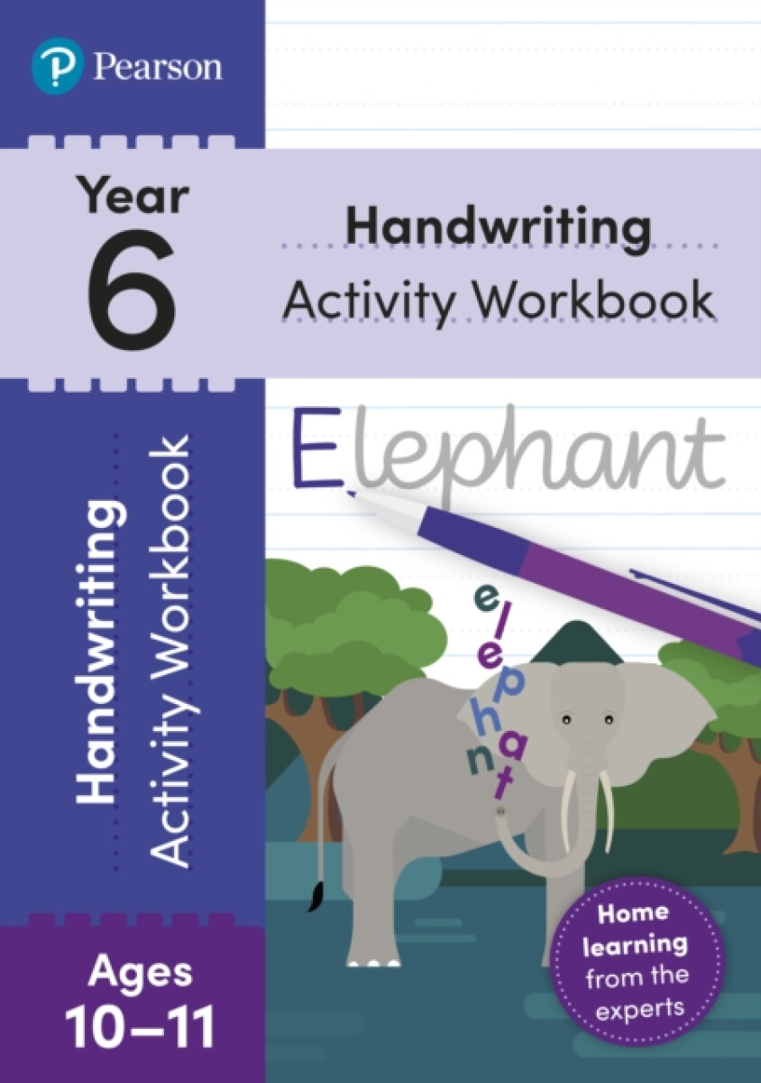 Kniha Pearson Learn at Home Handwriting Activity Workbook Year 6