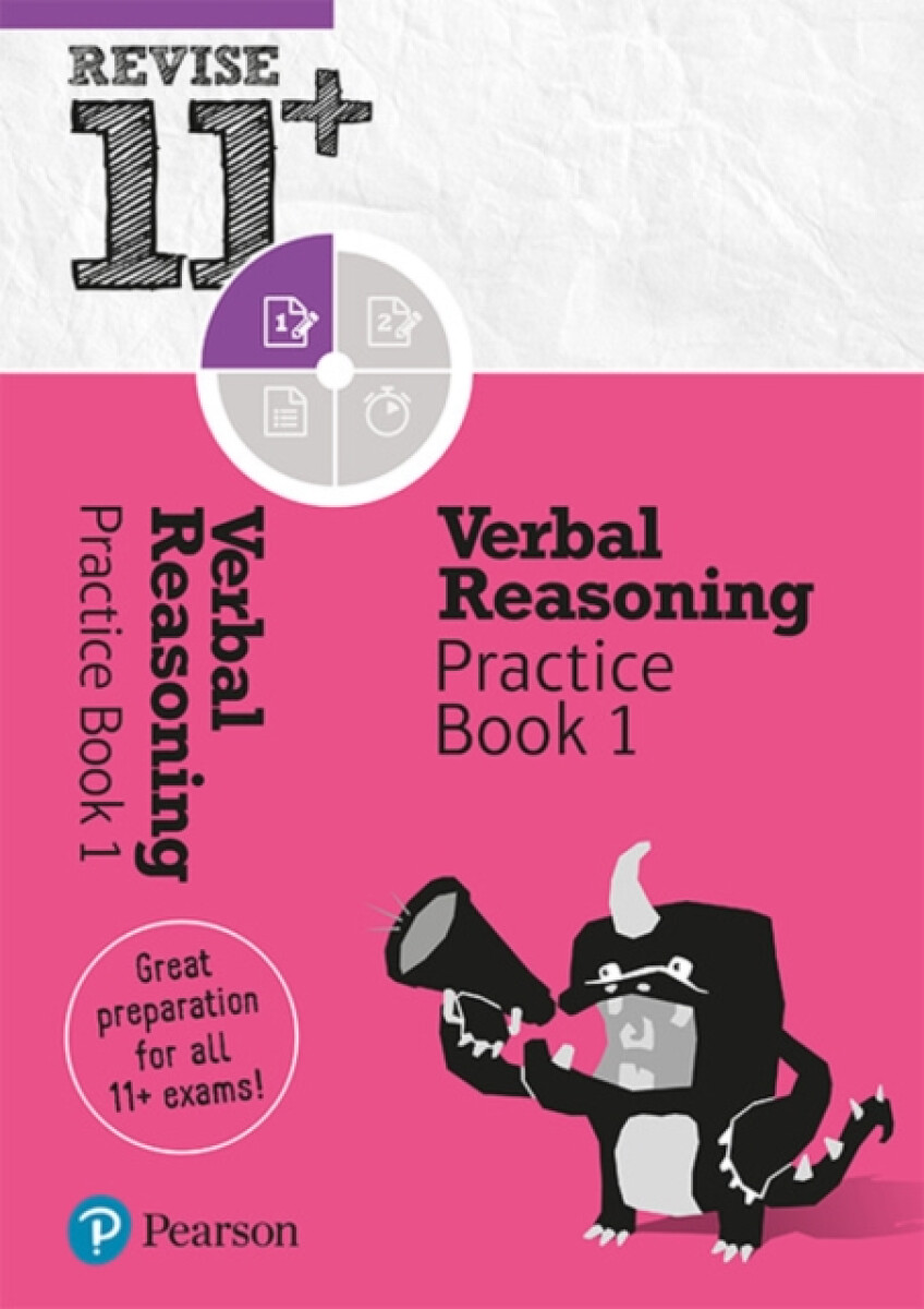 Kniha Pearson REVISE 11+ Verbal Reasoning Practice Book 1 for the 2023 and 2024 exams