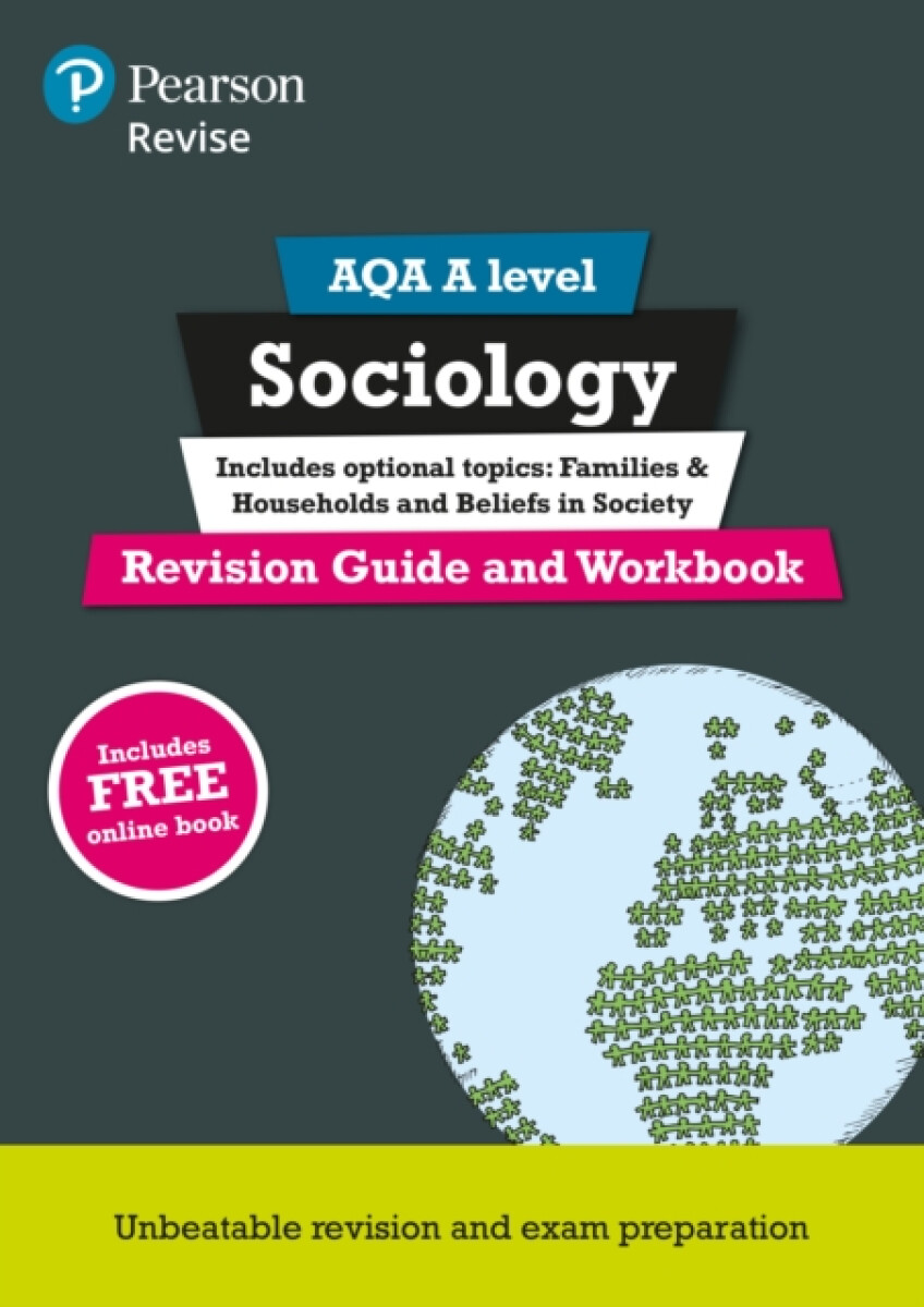 Kniha Pearson REVISE AQA A level Sociology Revision Guide and Workbook inc online edition - 2023 and 2024 exams