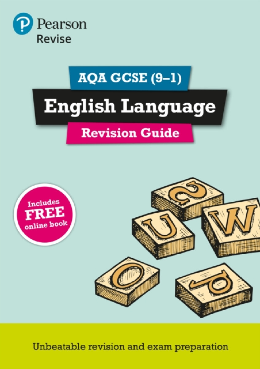 Kniha Pearson REVISE AQA GCSE (9-1) English Language Revision Guide: For 2024 and 2025 assessments and exams - incl. free online edition