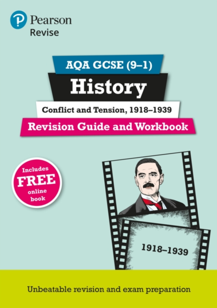 Kniha Pearson REVISE AQA GCSE (9-1) History Conflict and tension, 1918-1939 Revision Guide and Workbook: For 2024 and 2025 assessments and exams - incl. fre