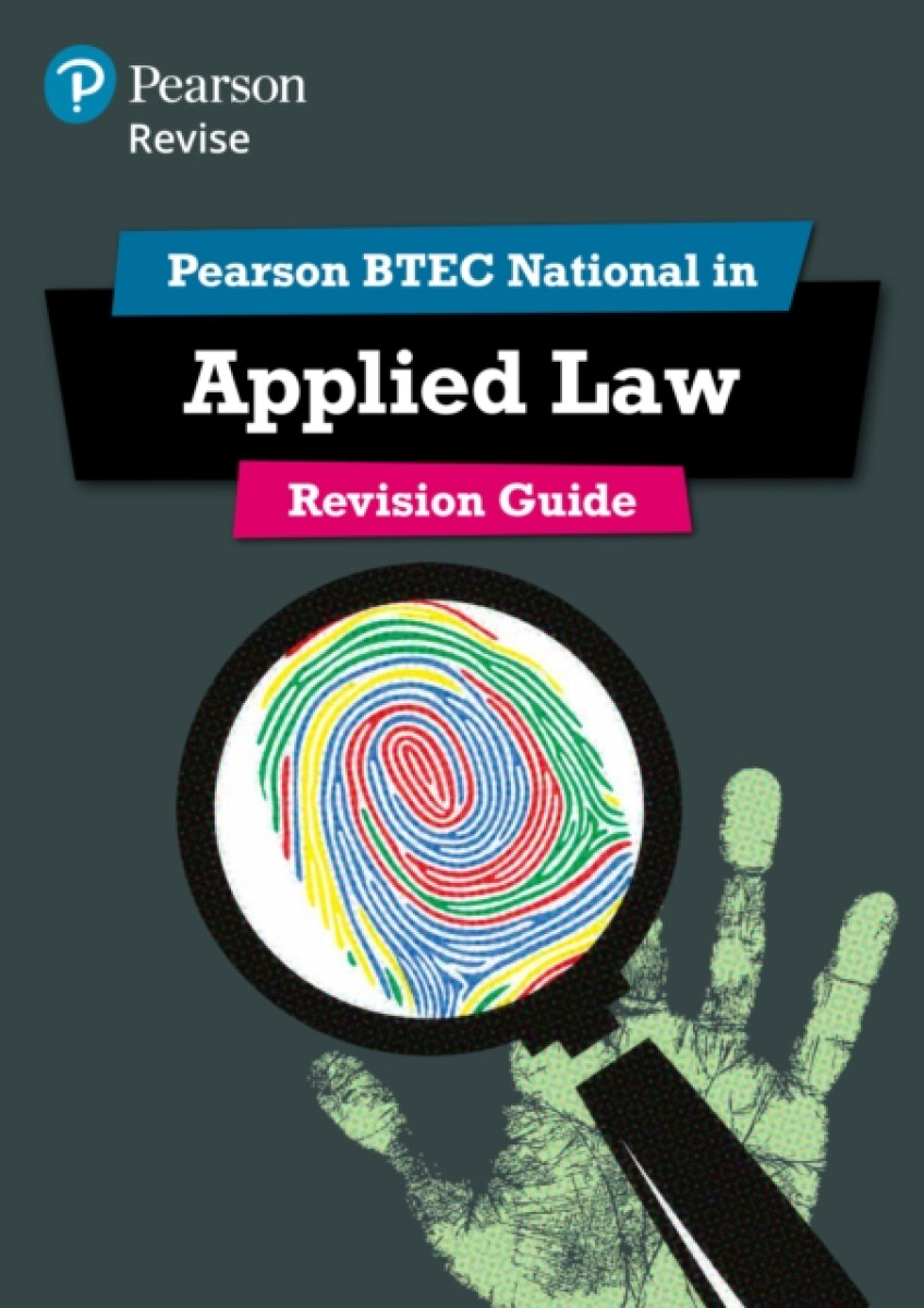 Kniha Pearson REVISE BTEC National Applied Law Revision Guide inc online edition - 2023 and 2024 exams and assessments