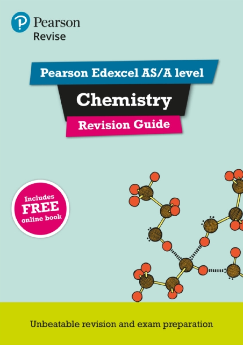Kniha Pearson REVISE Edexcel AS/A Level Chemistry Revision Guide inc online edition - 2023 and 2024 exams