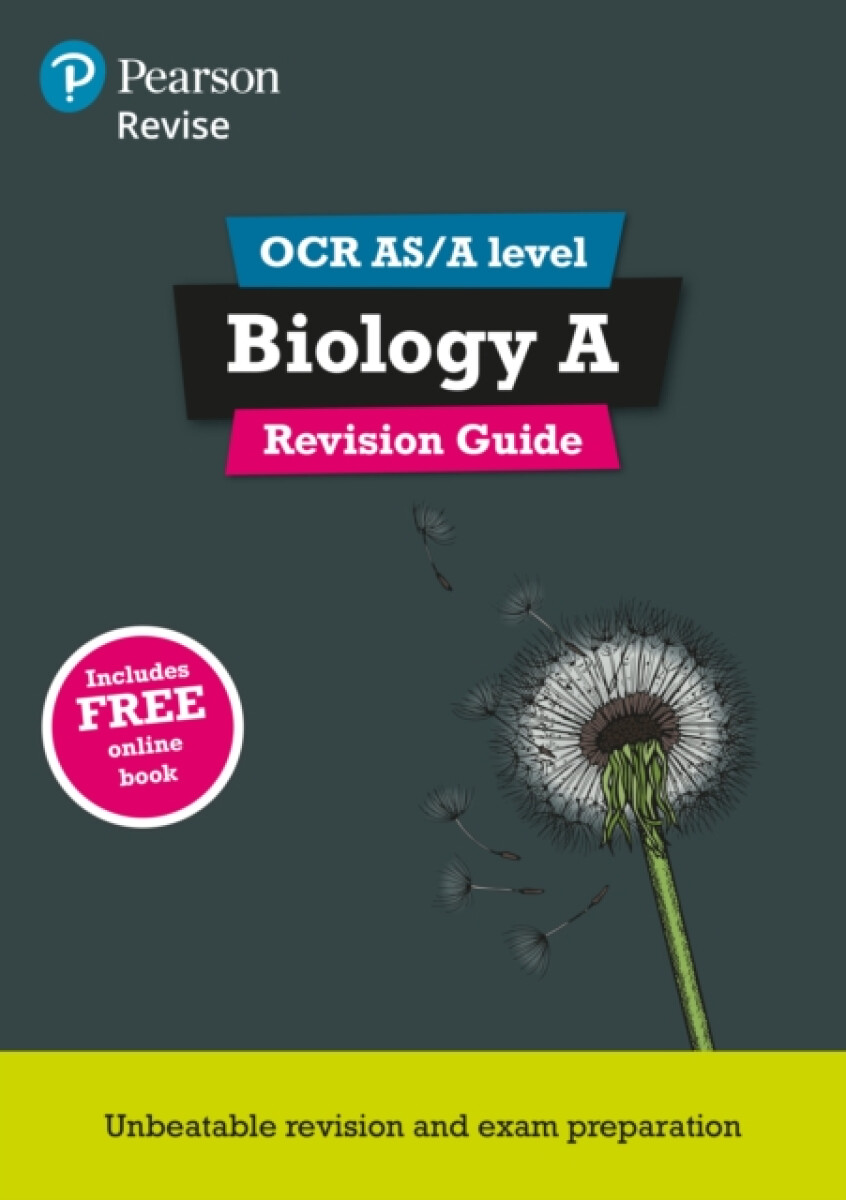 Kniha Pearson REVISE OCR AS/A Level Biology Revision Guide inc online edition - 2023 and 2024 exams