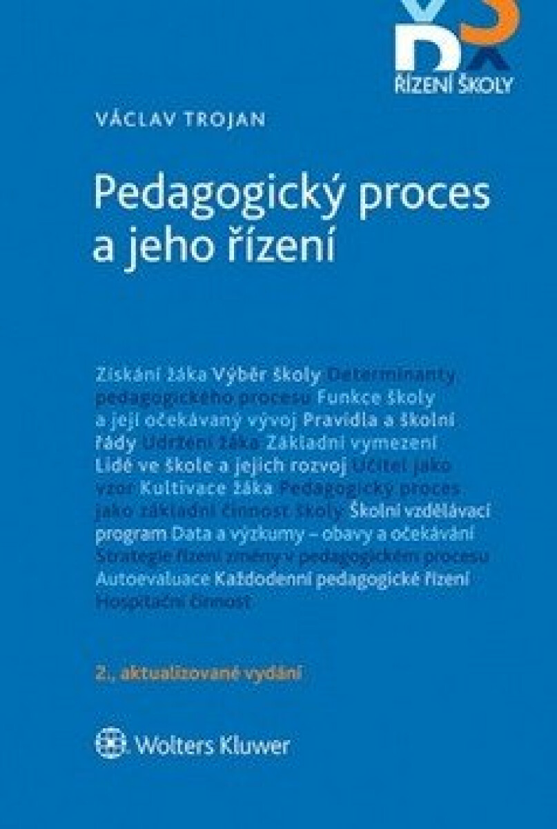 Kniha Pedagogický proces a jeho řízení